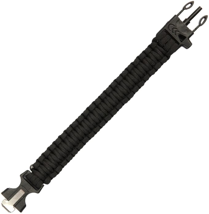 Paracord Firestarter 9inch zwart