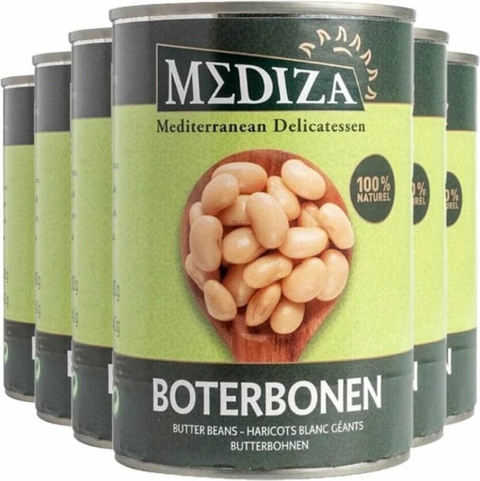 6x Mediza Boterbonen 400 gr