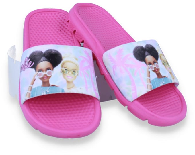 Barbie Meisjes Badslipper | Roze | Maat: 29