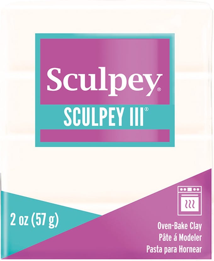 Klei III translucent - 57 gr - Sculpey