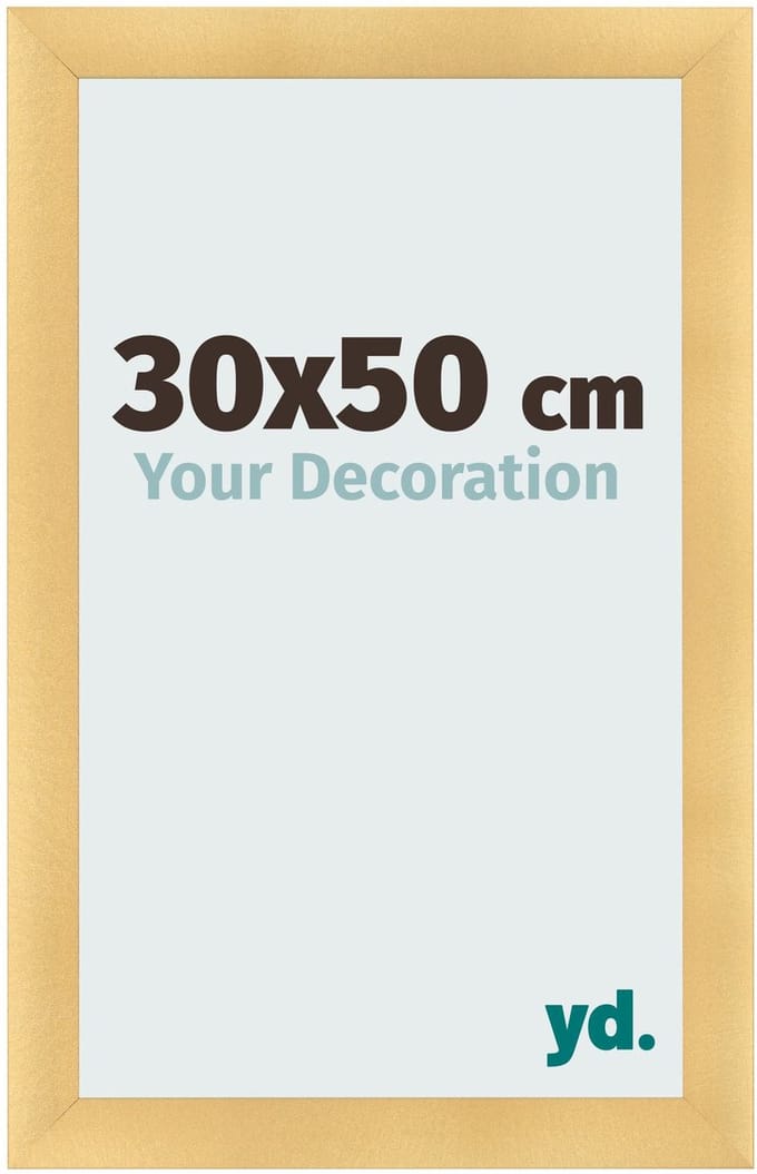 Your Decoration - Fotolijst 30x50 cm - MDF - Goud Mat - Pisa