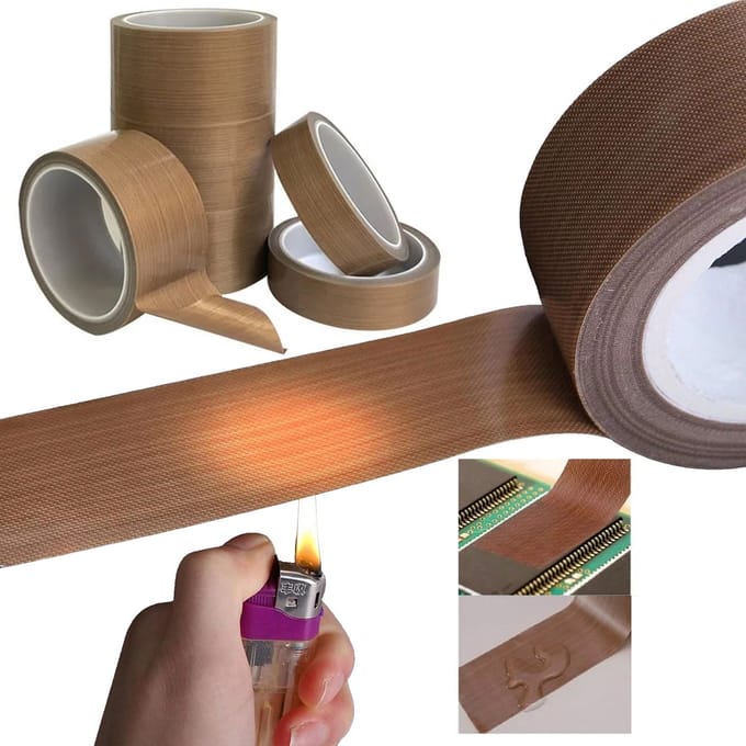 PTFE-Tape - Teflontape - 40mm - Weerstand - Temperatuurbereik