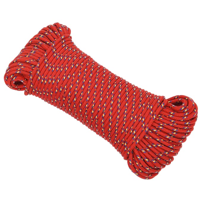 vidaXL - Boottouw - 3 - mm - 250 - m - polypropyleen - rood