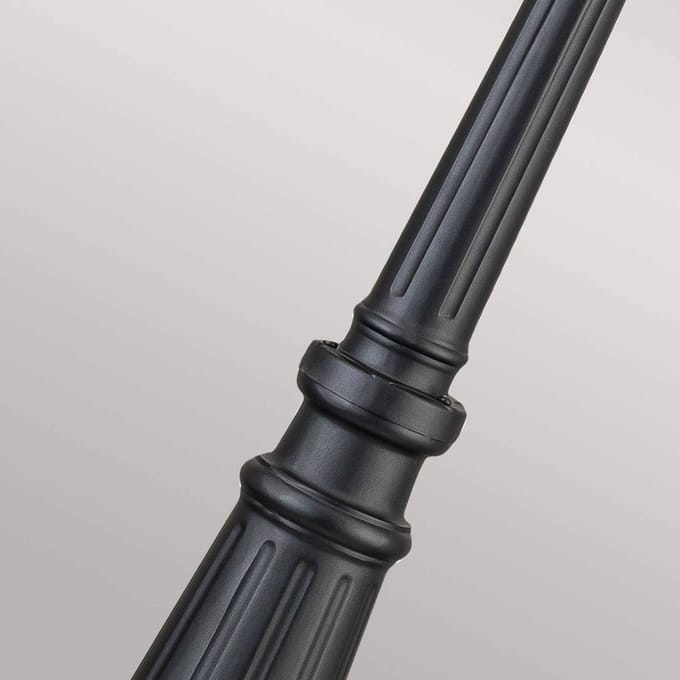 Elstead Lighting LED Tuin Pilaar Bayview | 1X E27 Max 60W | IP44 (Outdoor) | Black