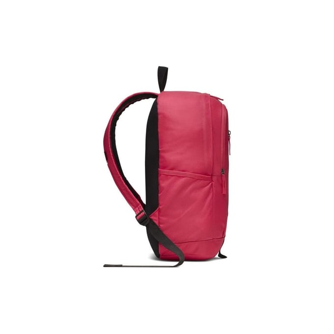 Nike Kleine Logo Student Multi-Layer Effen Kleur Polyester Rugzak Unisex Rugzak Schokkend Roze BA5532-666 Impact Powder pink