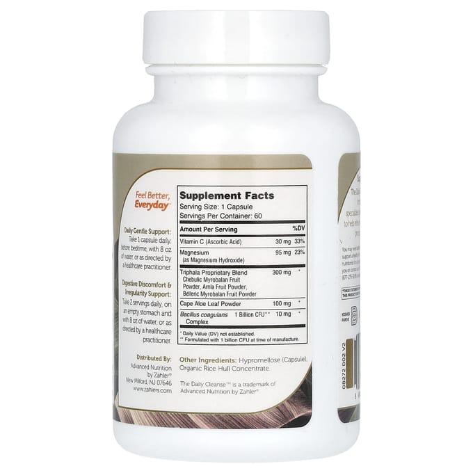 Dagelijkse Reiniging, 60 Capsules