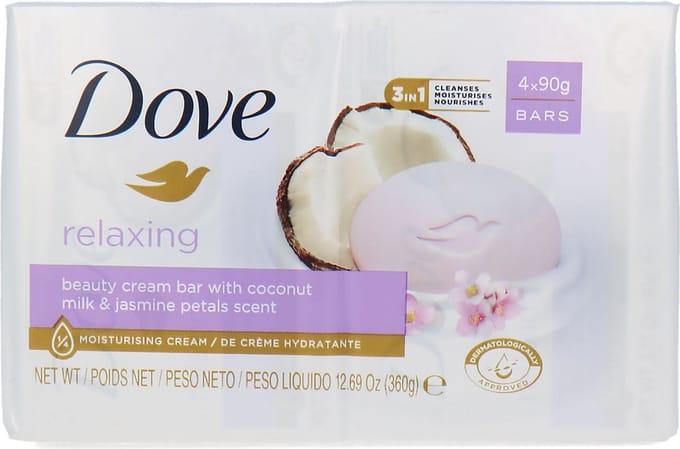 Dove Beauty Cream Bar Relaxing - 4 x 90 g
