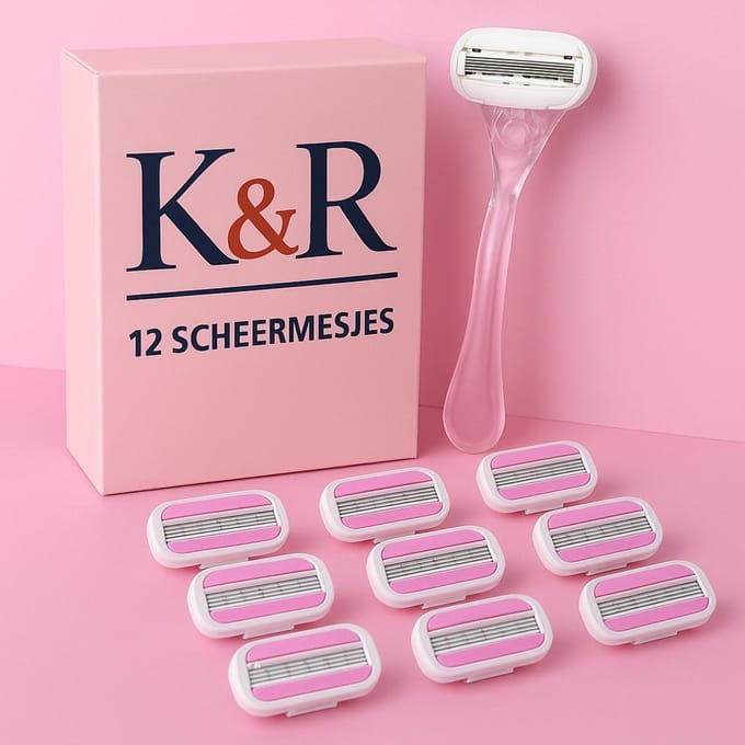 K&R Ventures Scheermesjes geschikt voor Venus - 12 stuks