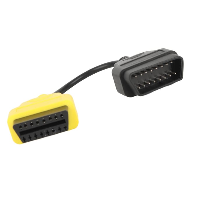 Adaptateur de connecteur de câble de diagnostic OBD2 pour scanner ECU Fiat gray