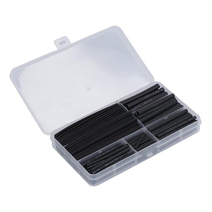 170 Stuks Krimpkous Kit Polyetheen Isolatie Elektrische Draad Wrap Assortiment Set