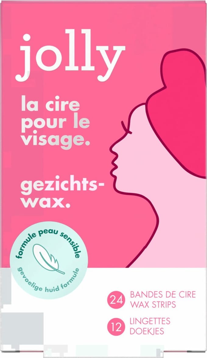 Jolly Waxstrips Gezicht - 24 stuks
