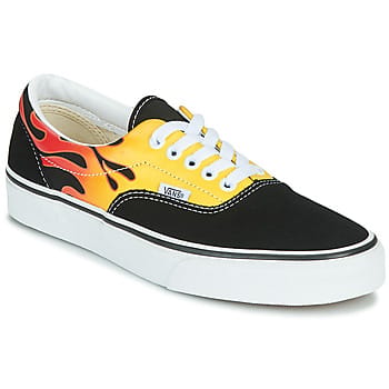 Era Low Herenschoen (vlam) Zwart/true White