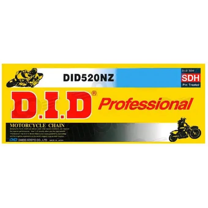 Motor链 122 schakels FJ D.I.D 520NZ(B&B)