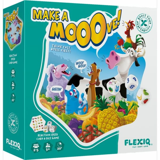 FlexIQ Make a Mooove! - Kaartspel voor snelle reacties en perceptie