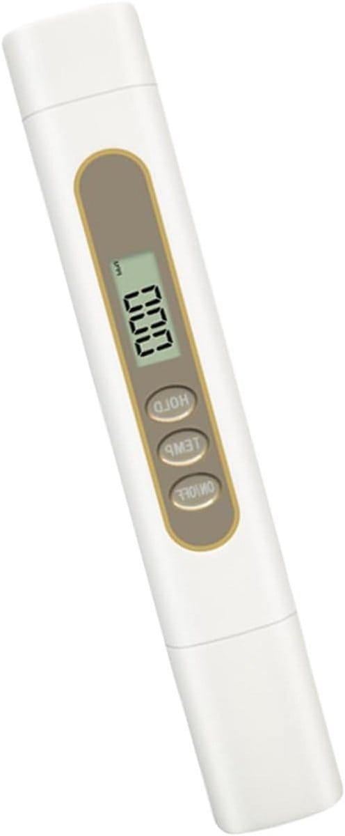 Water Tester - Water Hardness Meter - Water Kwaliteit Testen - Hoge Gevoeligheid - 0-9990ppm - Wit