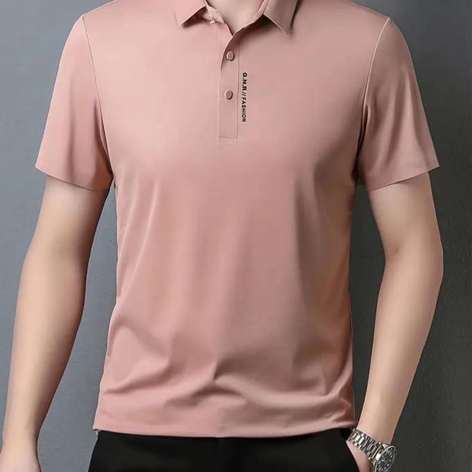 Été Nouveau T-shirt Homme Polo Homme Mode Homme Haut Décontracté Pull 4XL gray