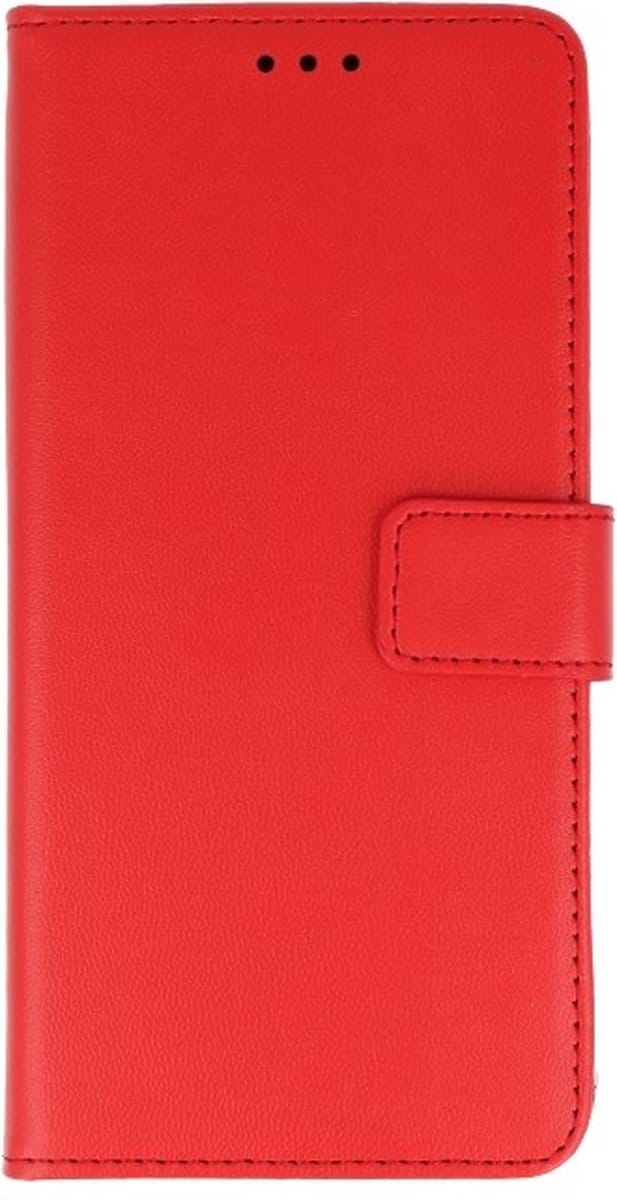 Booktype Telefoonhoesjes - Bookcase Hoesje - Wallet Case - Geschikt voor Nokia 6.2 - Rood
