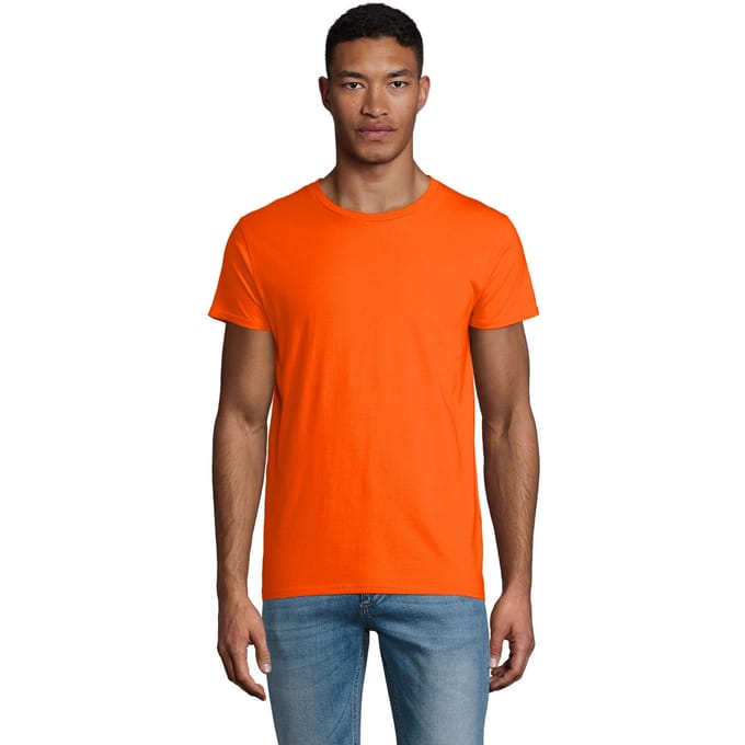 SOLS Heren Kruisvaarder T-Shirt (Oranje)