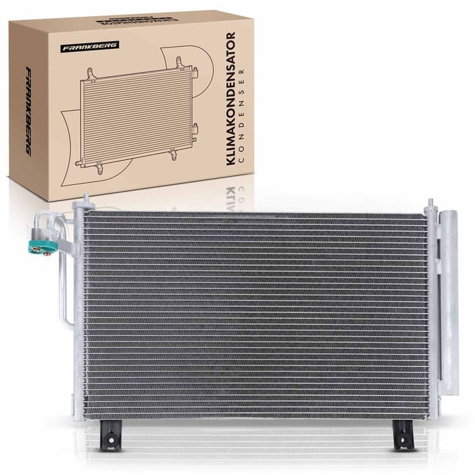 Frankberg 1x Condensator Airco voor KIA Rio DC 1.3 1.5L 16V 2000-2005