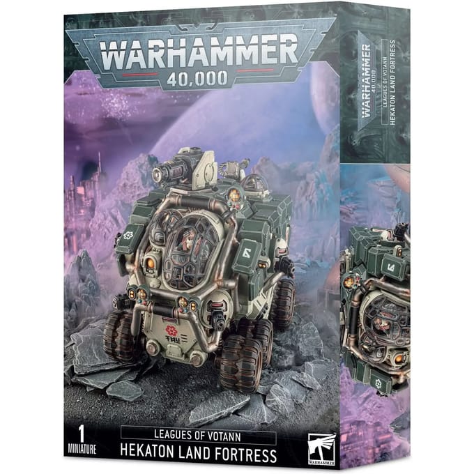 Figurine Ligues de Votann Games Workshop Warhammer 40k Forteresse Mobile Hekaton