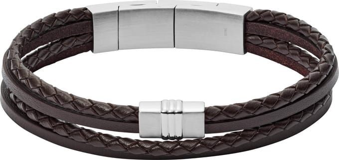 Fossil Vintage Casual JF02934040 Herenarmband 180 - 190 mm