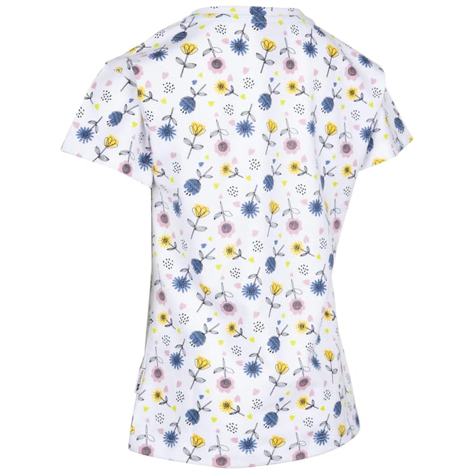 Trespass Meisjes aangenaam bloemen t-shirt