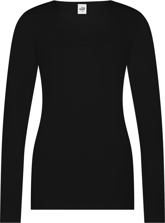 Ten Cate thermo long sleeve lace zwart voor Dames | Maat XL