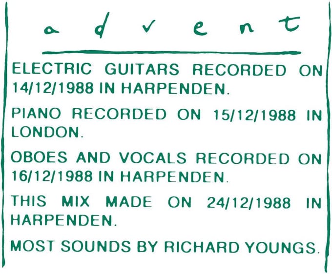 Richard Youngs - Advent (CD)