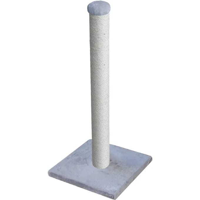 Nobby Scratching post Classic ANZIO, Grey, 40 x 40 x 90 cm