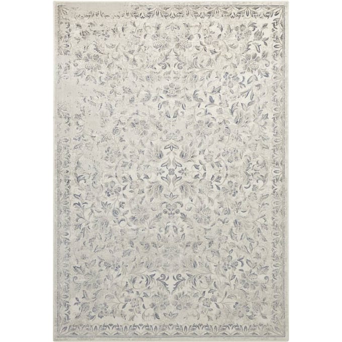 Leva Vloerkleed 160 cm x 230 cm Rhea Blauw