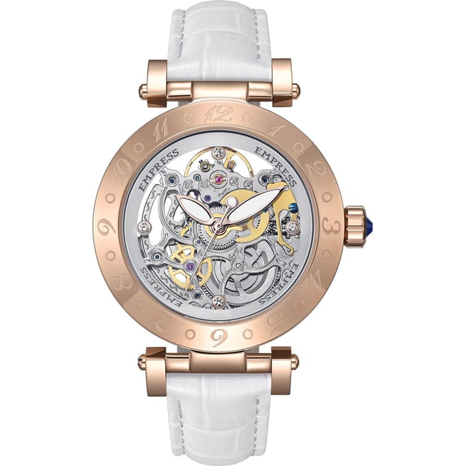 Empress Theodora Automatisch Horloge met Leren Band