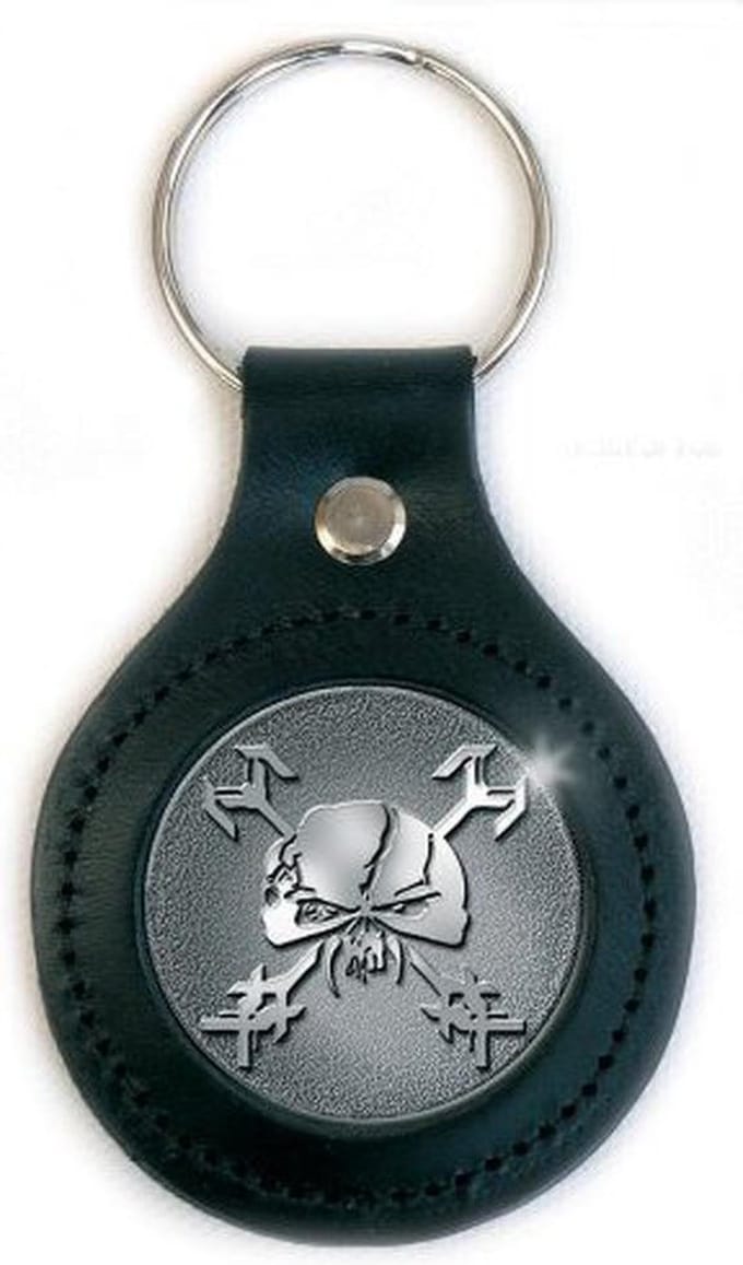 Iron Maiden - Final Frontier Icon Sleutelhanger - Zwart/Zilverkleurig