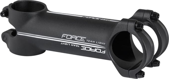 Force Team Light Fiets Stuurpen Zwart 80 mm / ±17º