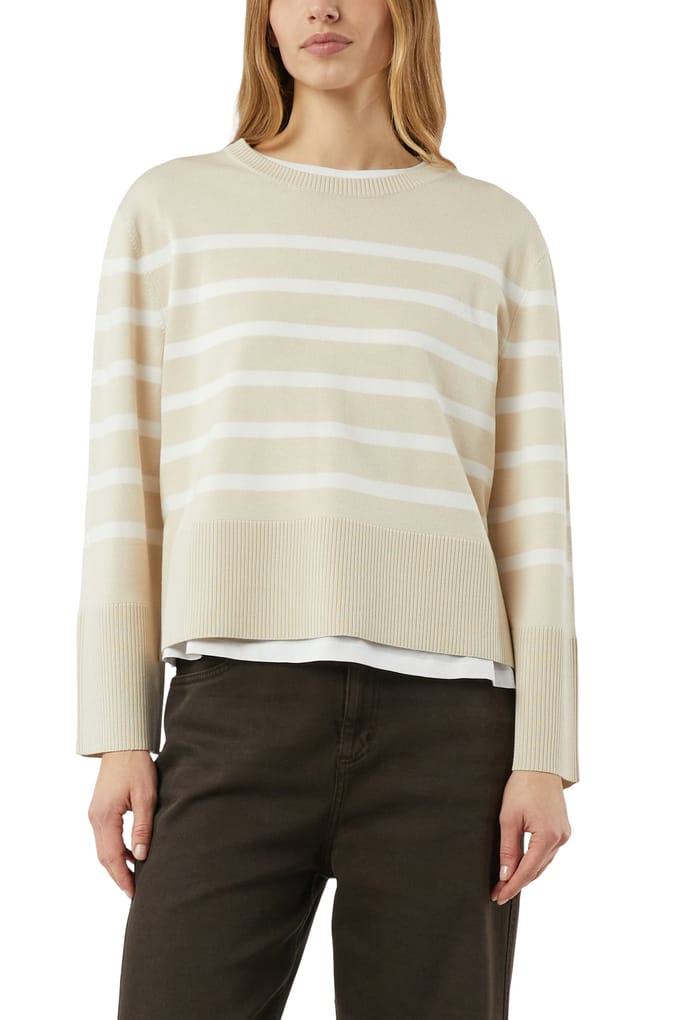 Comma  Pullover Beige Size: 34 | Sweaters Outlet | Dames | Beige