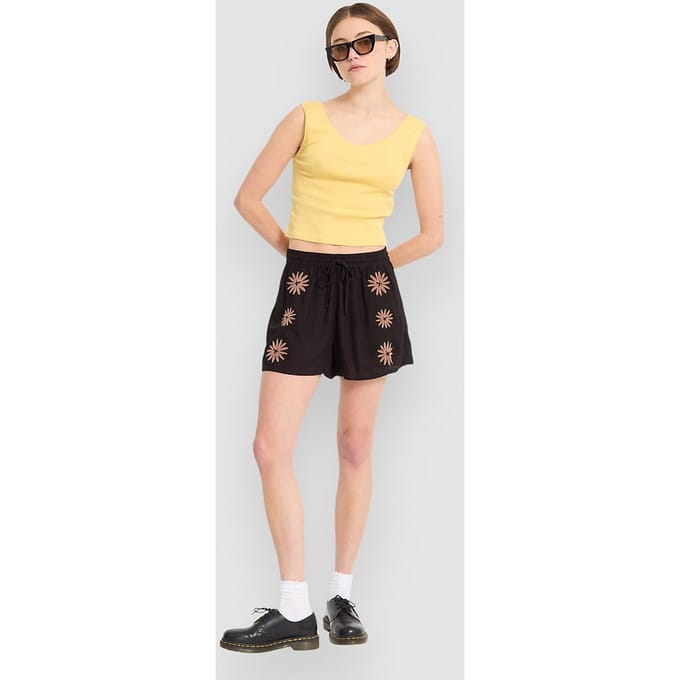 Volcom Emb Midnite Ramble Korte Broek zwart