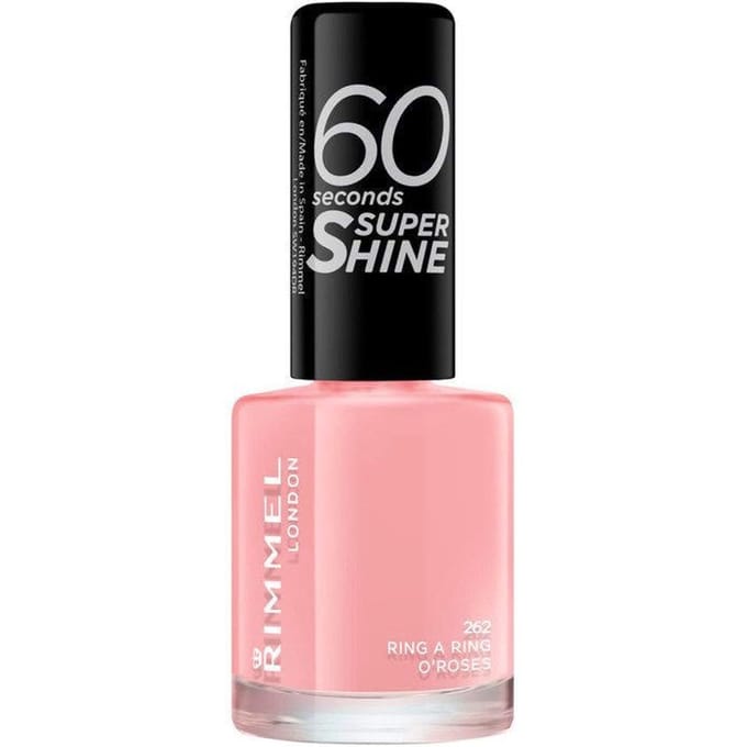 Rimmel 60 Seconds Super Shine Nail Polish 262 Ring a Ring o Roses 8 ml