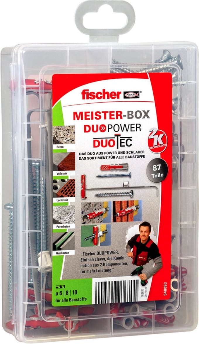 Fischer 540093 Assortimentsdoos pluggen 1 stuk(s)