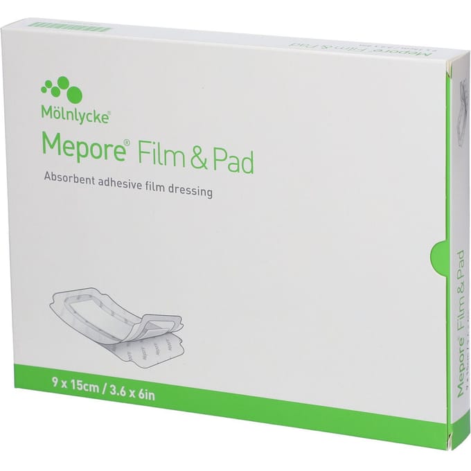 Mepore Film&Pad 9x15Cm 5 Filmtabletten
