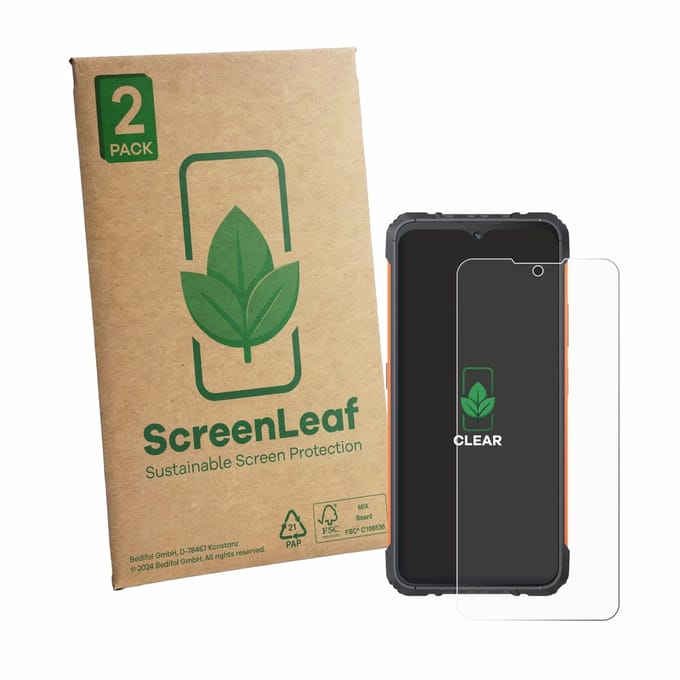 2 Stuks Screenprotector voor Cubot KingKong Ace 5 - Hoogwaardige Beschermfolie transparant