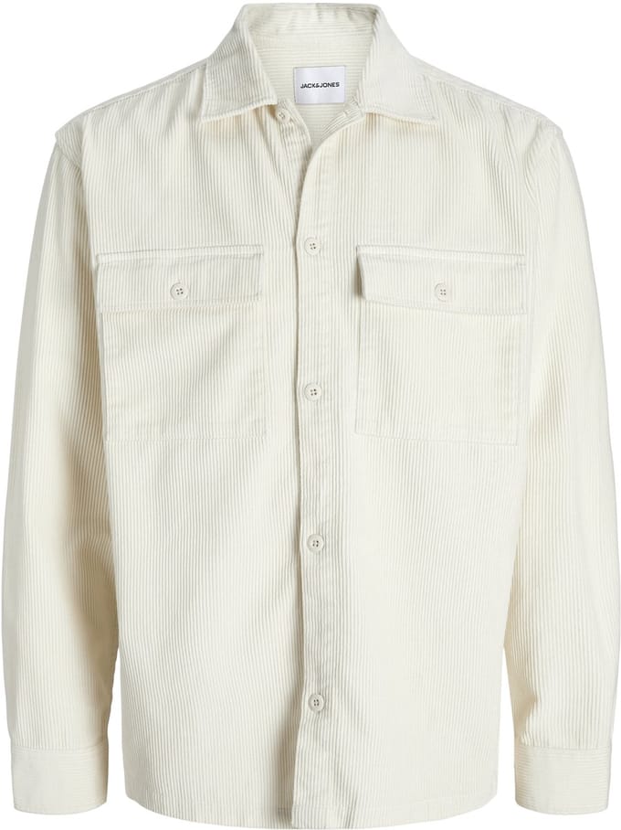 JACK&JONES ESSENTIALS - JJEPERFECT CORDUROY OVERSHIRT LS SN Heren Overhemd