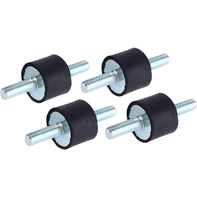 Amortisseur de choc en caoutchouc anti-vibration pour pompe de compresseur d'air M6 20*15