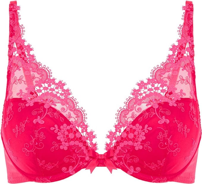 Simone Pérèle - Wish Push-Up Triangel BH Fabulous Pink - maat 70B - Roze