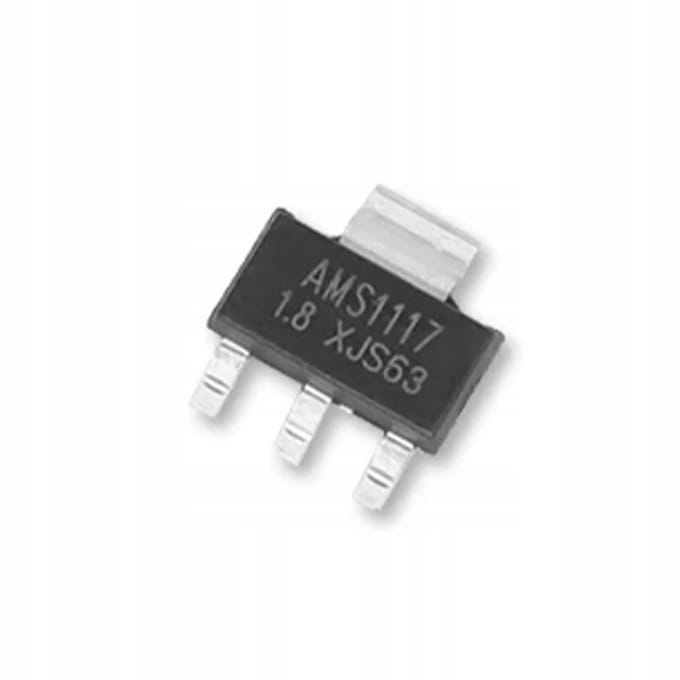AMS1117 5V 1A Spanningsregelaar – SMD | SOT-223 | 2 stuks