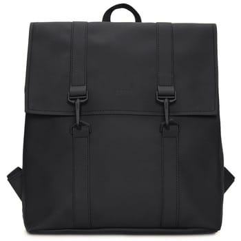 Rains MSN Mini W3 Unisex Rugzak - Zwart