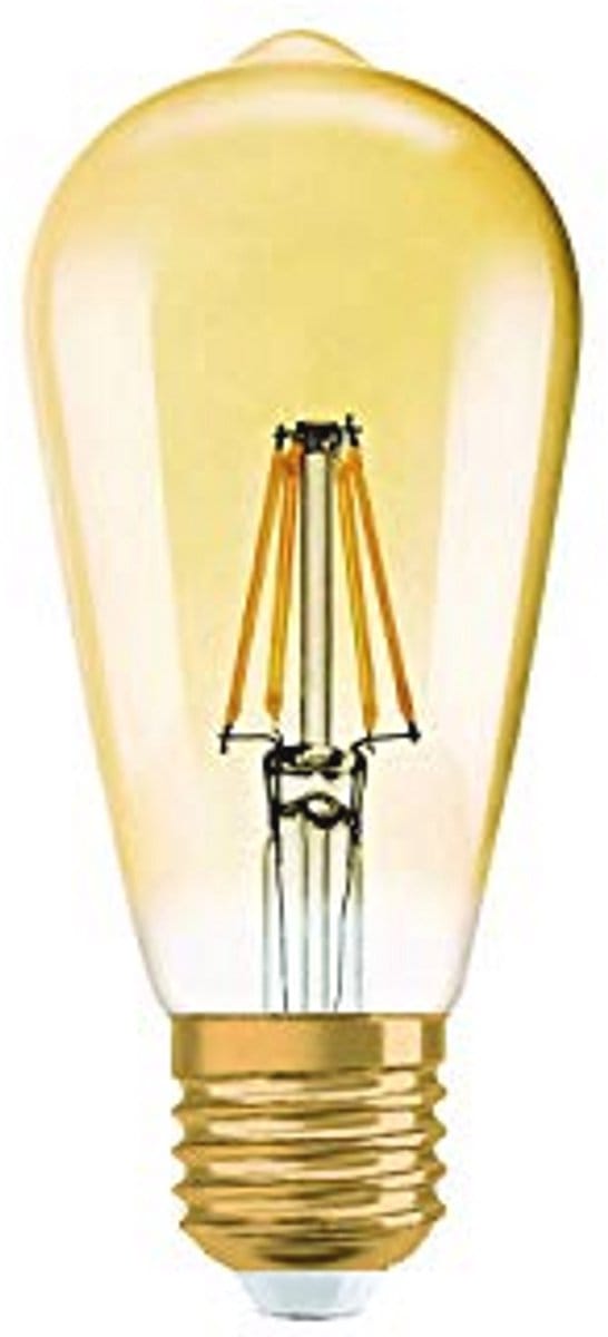 Dimbare Vintage LED Lamp E27 - Warm Wit 2500K - 7W Energie-efficiëntieklasse A+