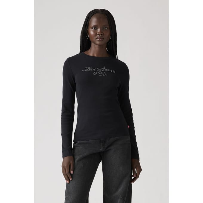 Levi's Graphic Essential Long Sleeve Tee Taglia: S | Maglie a manica lunga Outlet | Donna