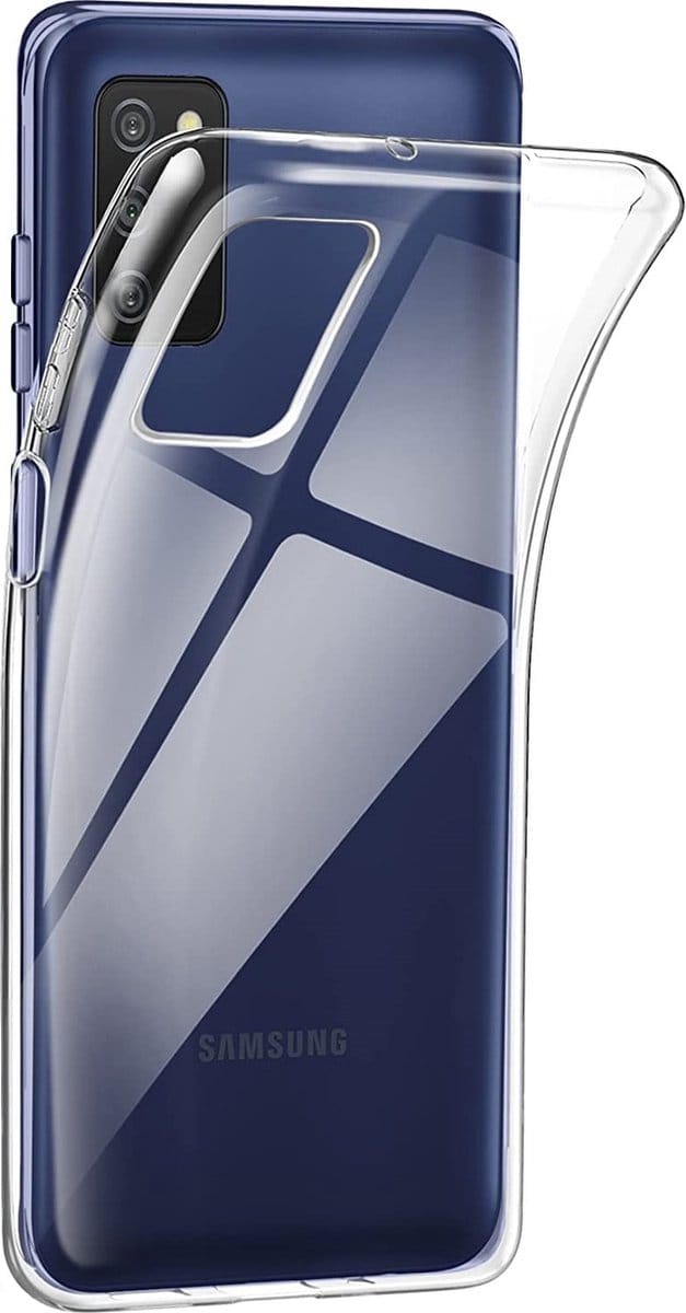Hoesje voor Samsung Galaxy A03S backcover Shockproof siliconen Transparant
