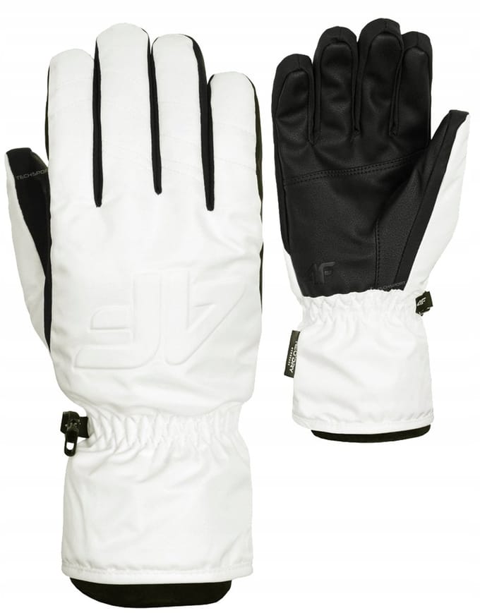 4F Dames Skihandschoenen Winter Thermal XL - Wit