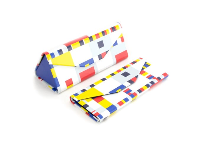 Opvouwbare brillenkoker, Mondriaan, Boogie Woogie