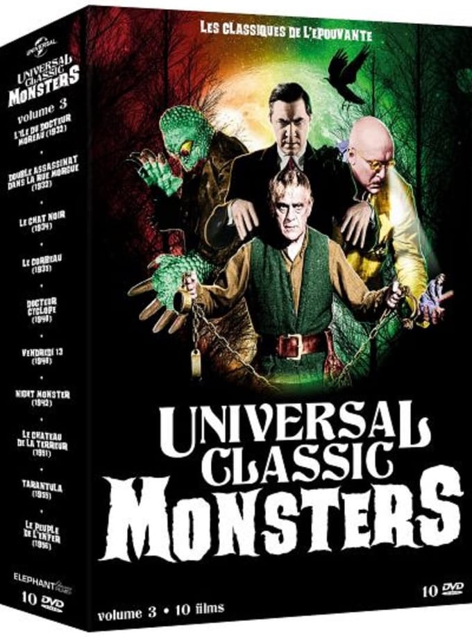 Universal Classic Monsters Vol.3 : Frankenstein, Les classiques de l'épouvante